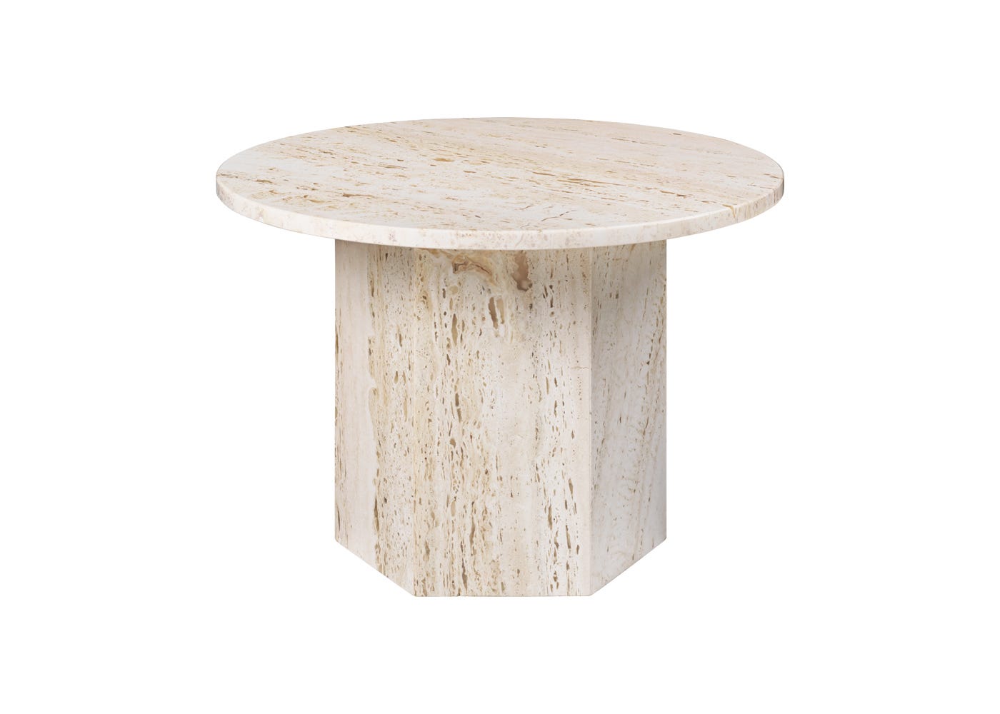 Gubi Epic Coffee Table Neutral White Dia. 60cm
