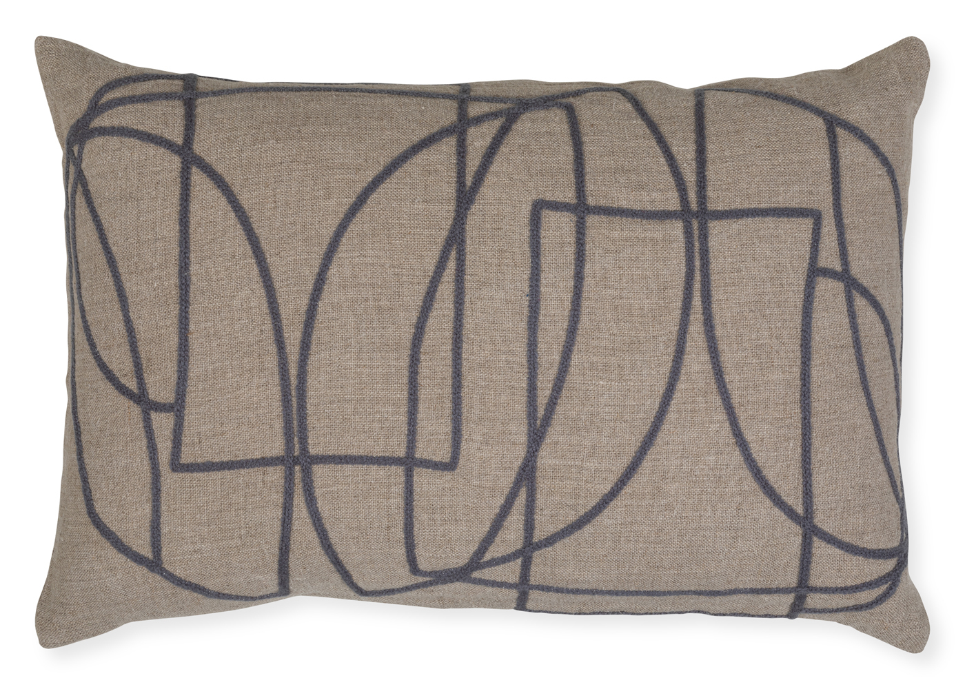 Hepworth Cushion Slate 60 x 40cm