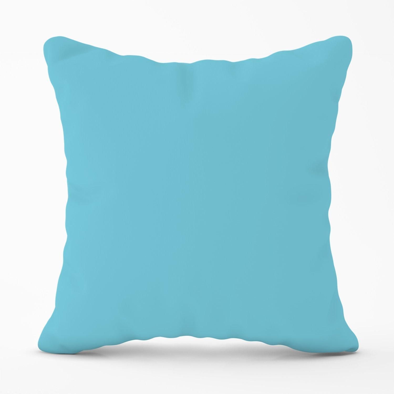 Warren Reed - Designer Sky Blue Outdoor Cushion