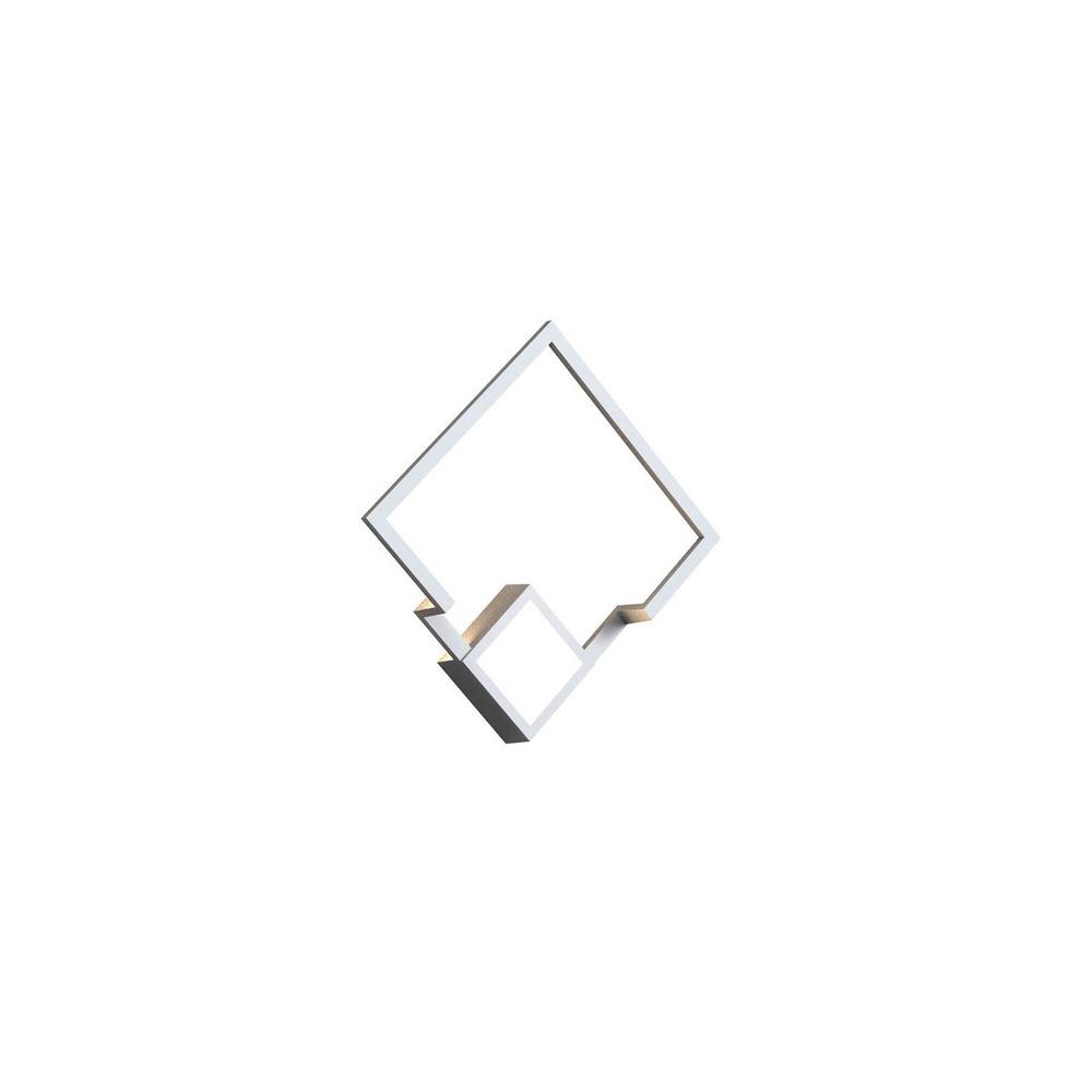 Netlighting Boutique Square Wall Lamp Dimmable 18W LED 3000K 1150lm White
