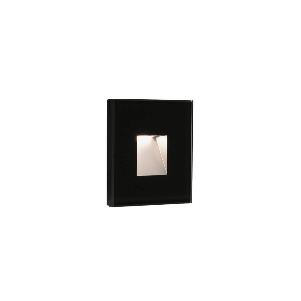 Netlighting Dart Outdoor Recessed Wall Lamp Matt Black IP65 3000K