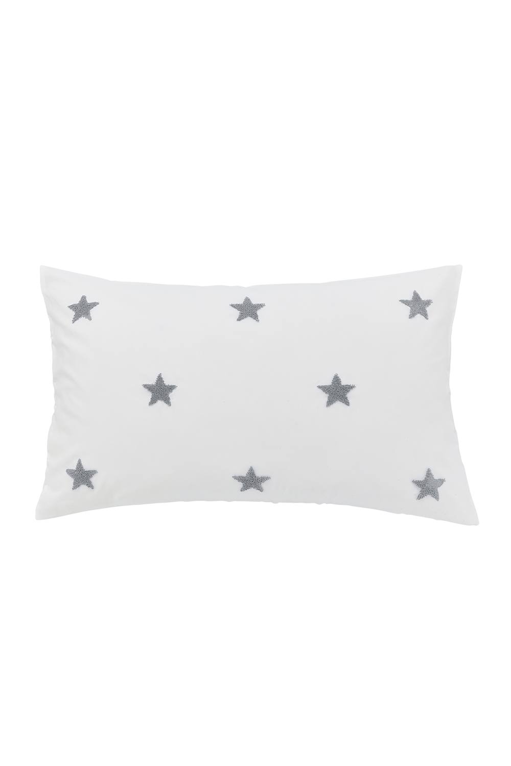 Helena Springfield 'Tufted Star Grey' Duvet Cover Set in White 4