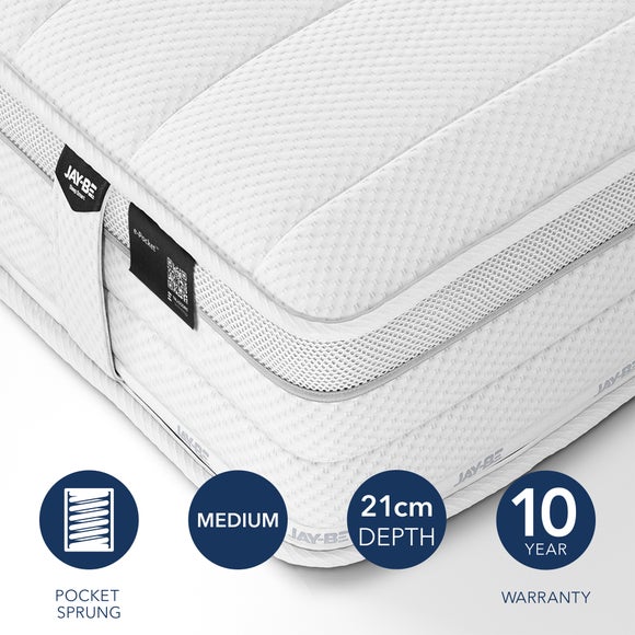 Jay-Be 1000 E Pocket Eco Truecore Hybrid Mattress