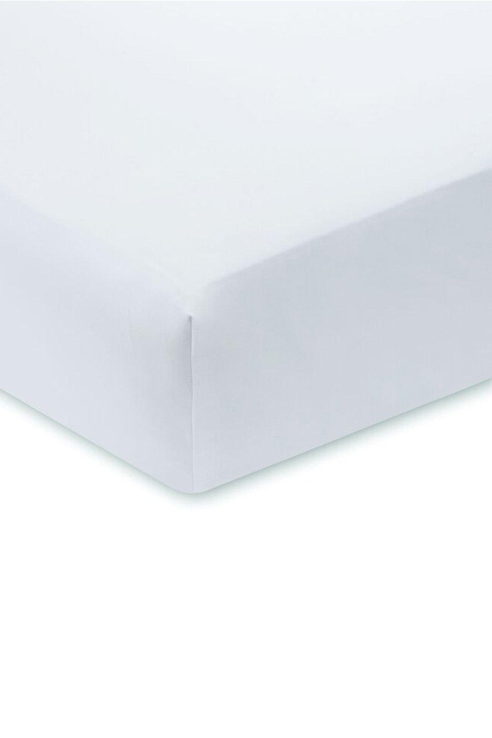 800tc Cotton Sateen Double Fitted Sheet