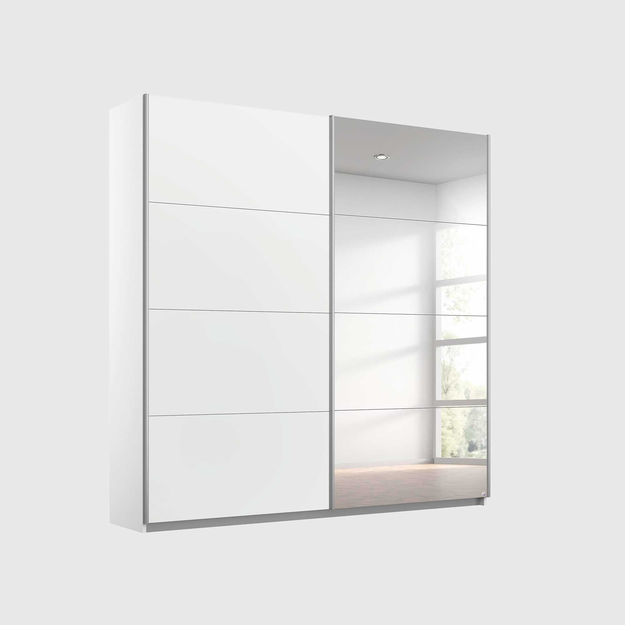 Marais 181x62x210cm 2 Door Sliding Wardrobe Wood | Barker & Stonehouse