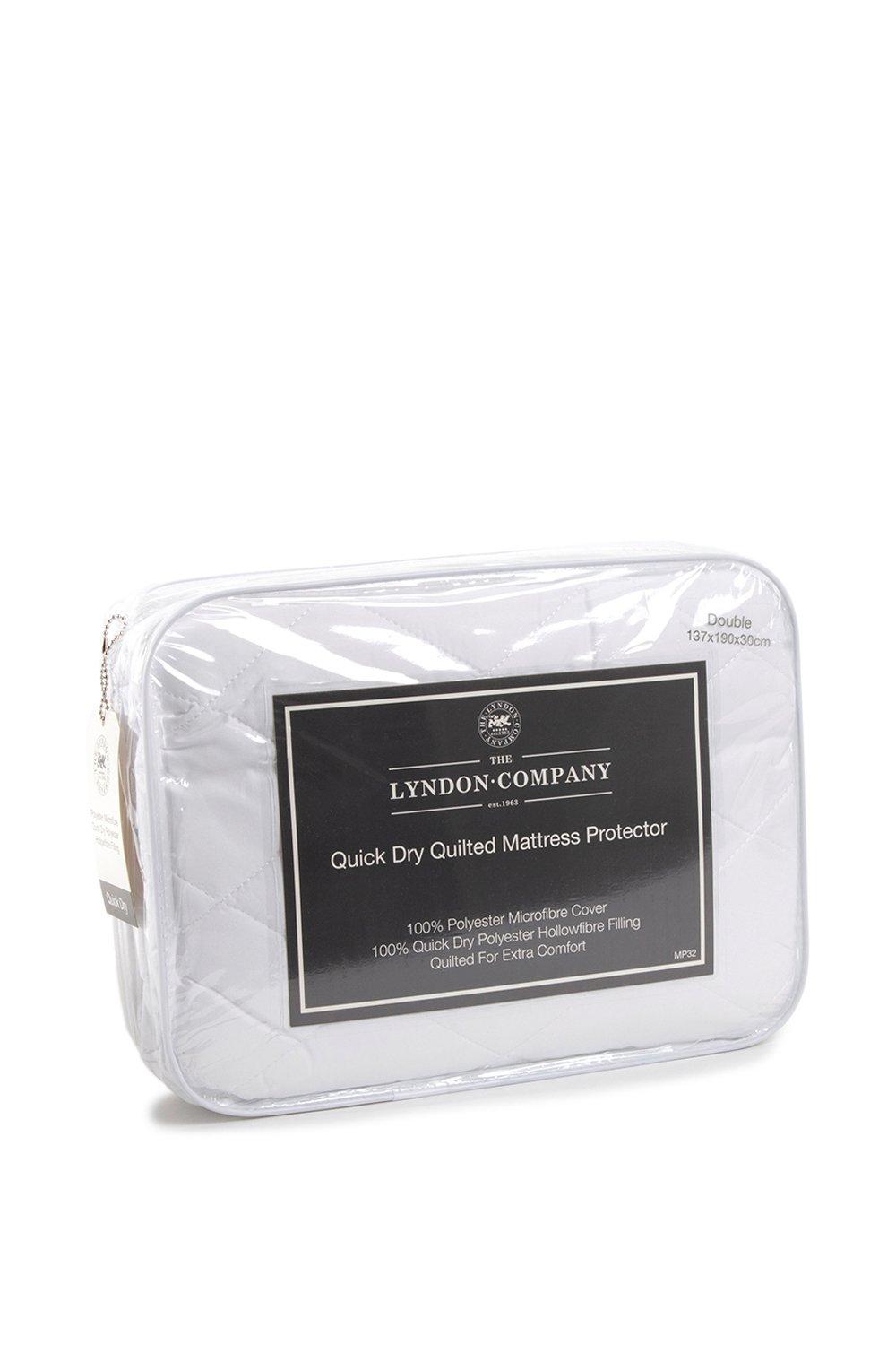 Quick Dry Quilted Double Mattress Protector