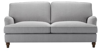 Bluebell 3 Seat Sofa Bed in Cobble Brushed Linen Cotton - sofa.com