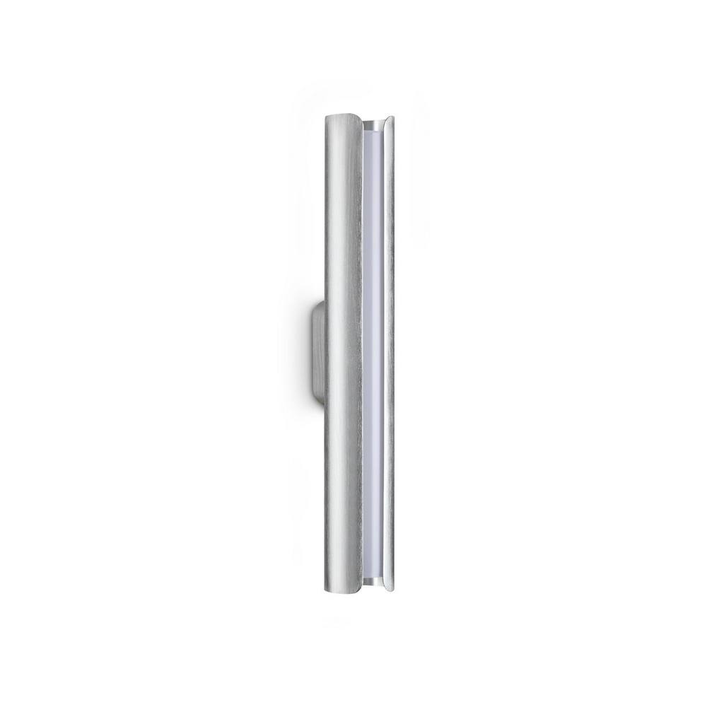 Netlighting Dorica Integrated LED Wall Lamp Steel 930lm 3000K in Grey