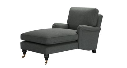 Bluebell Chaise Armchair in Wells Norfolk Cotton - sofa.com