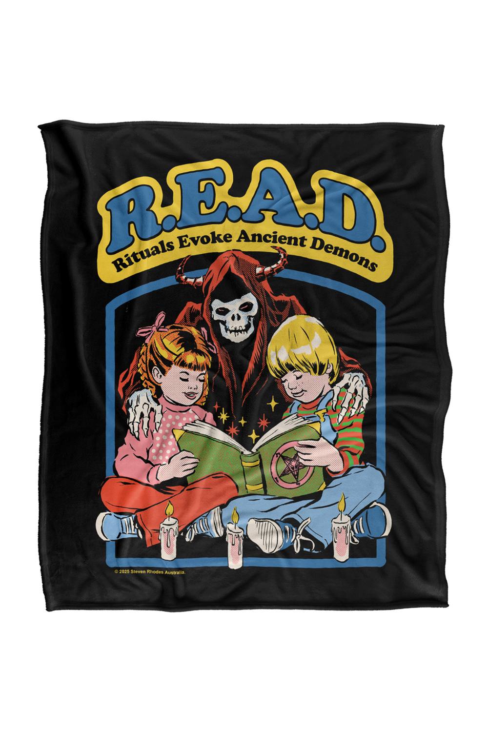 Steven Rhodes Read Silky Touch Super Soft Throw Blanket
