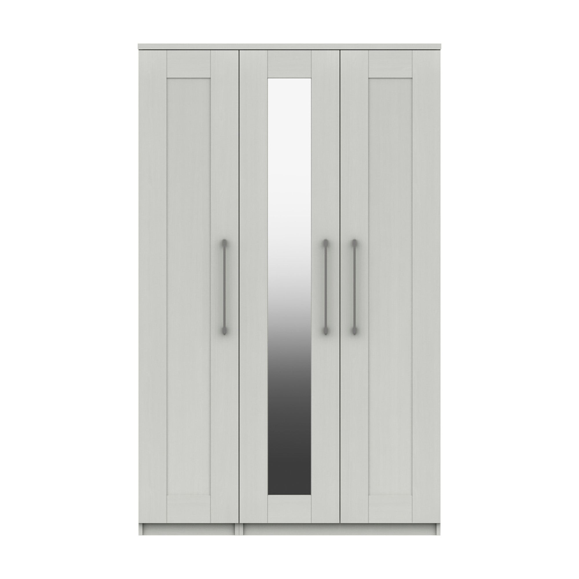 Ethan 3 Door Wardrobe White