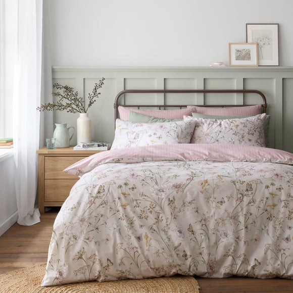 Ella Whimsical Polycotton Duvet Cover & Pillowcase Set