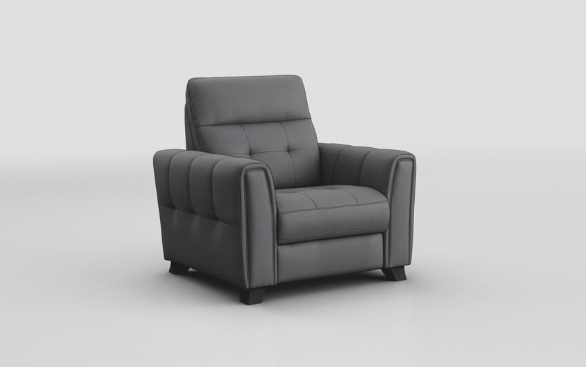 Grey Fabric Barbiano Armchair