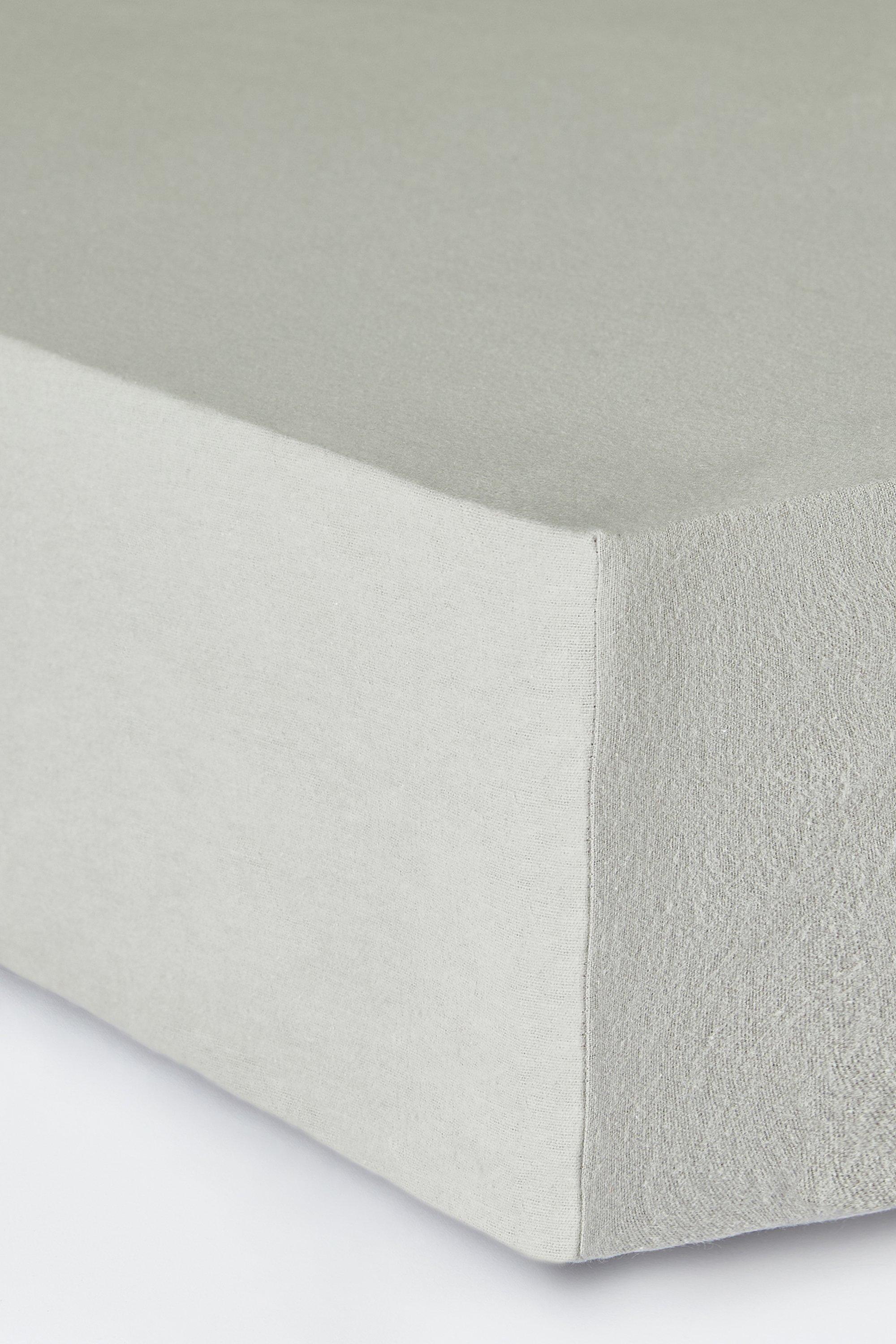Brushed Cotton Single Fitted Sheet
