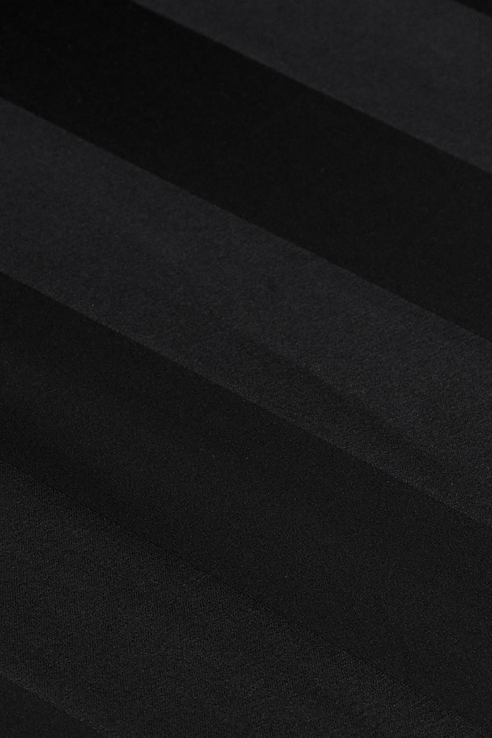 Catherine Lansfield 'So Soft Satin Stripe' Fitted Sheet in Black 2