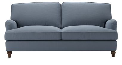 Bluebell 3 Seat Sofa Bed in Loch Brushed Linen Cotton - sofa.com