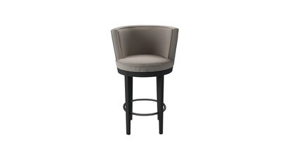 Margaux Bar Stool in Stone Brushed Linen Cotton - sofa.com