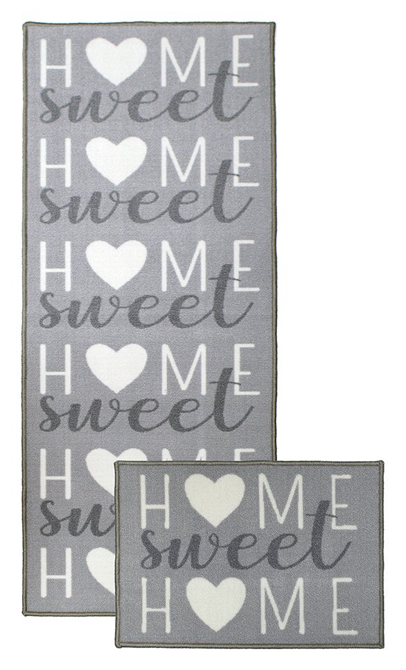 Primeur Limited Sweet Home Runner Set - 57x150cm - Grey