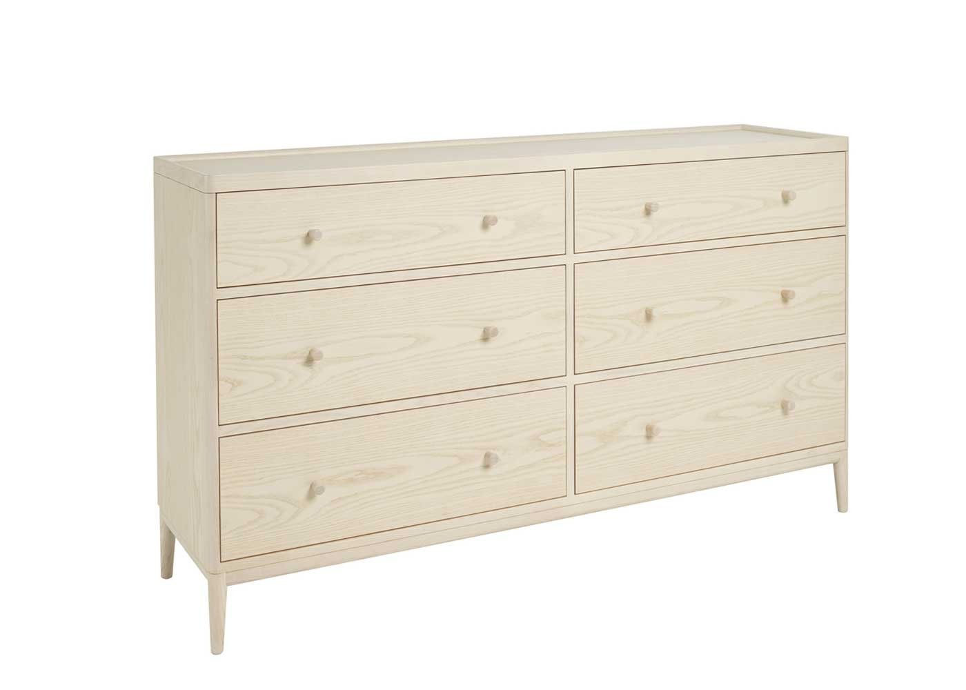 Ercol Salina Wide 6-Drawer Chest