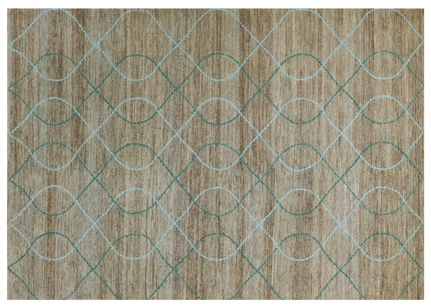 Ripple Rug Emerald
