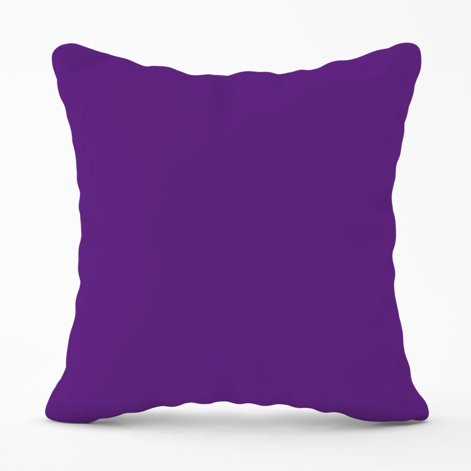 Warren Reed - Designer Purple Jam Outdoor Cushion in Red