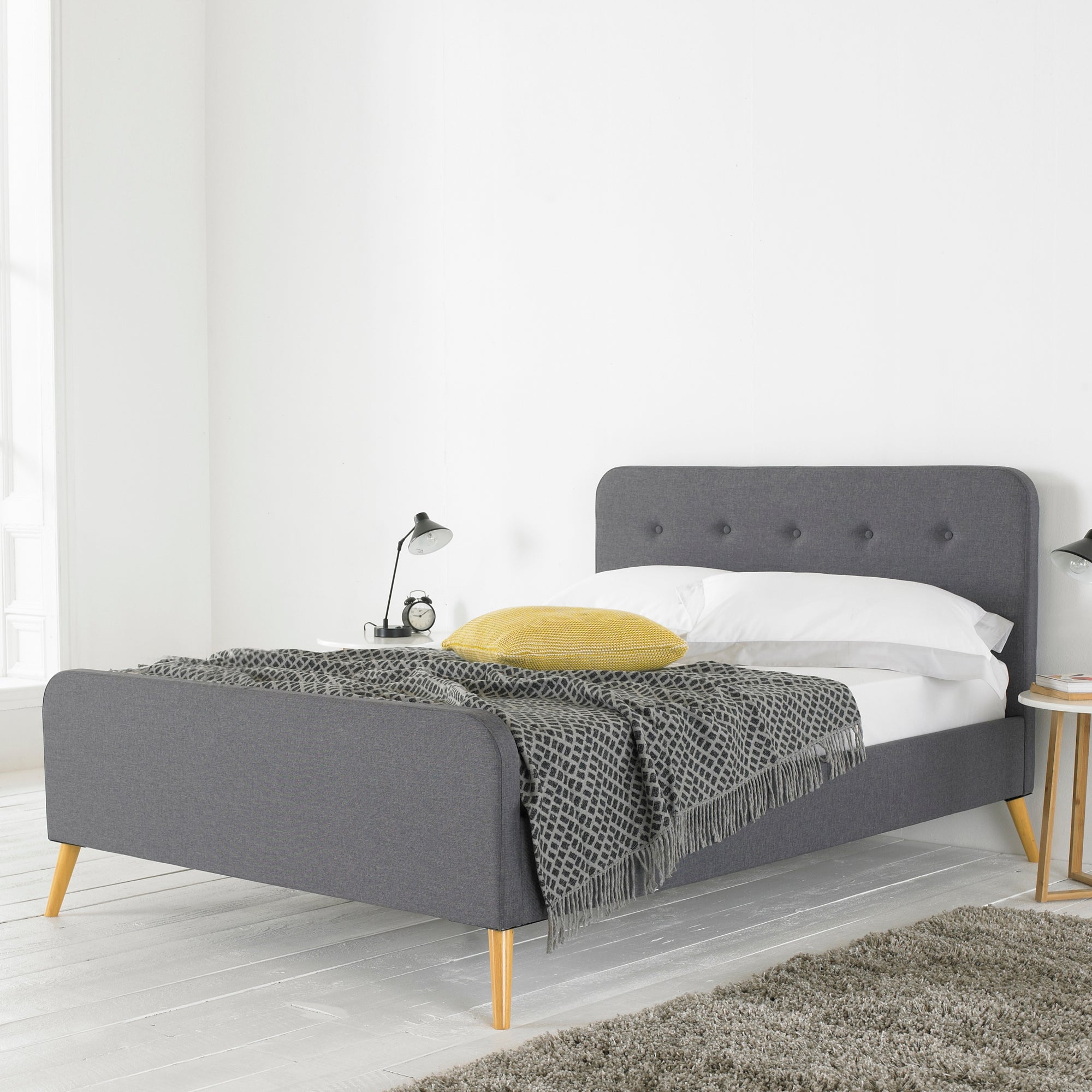 Renee Bed Frame Grey