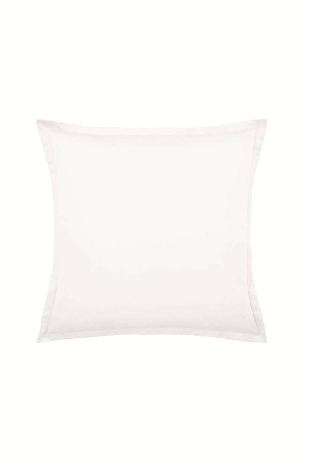 Murmur ' 250TC Plain Dye' Square Pillowcase in White