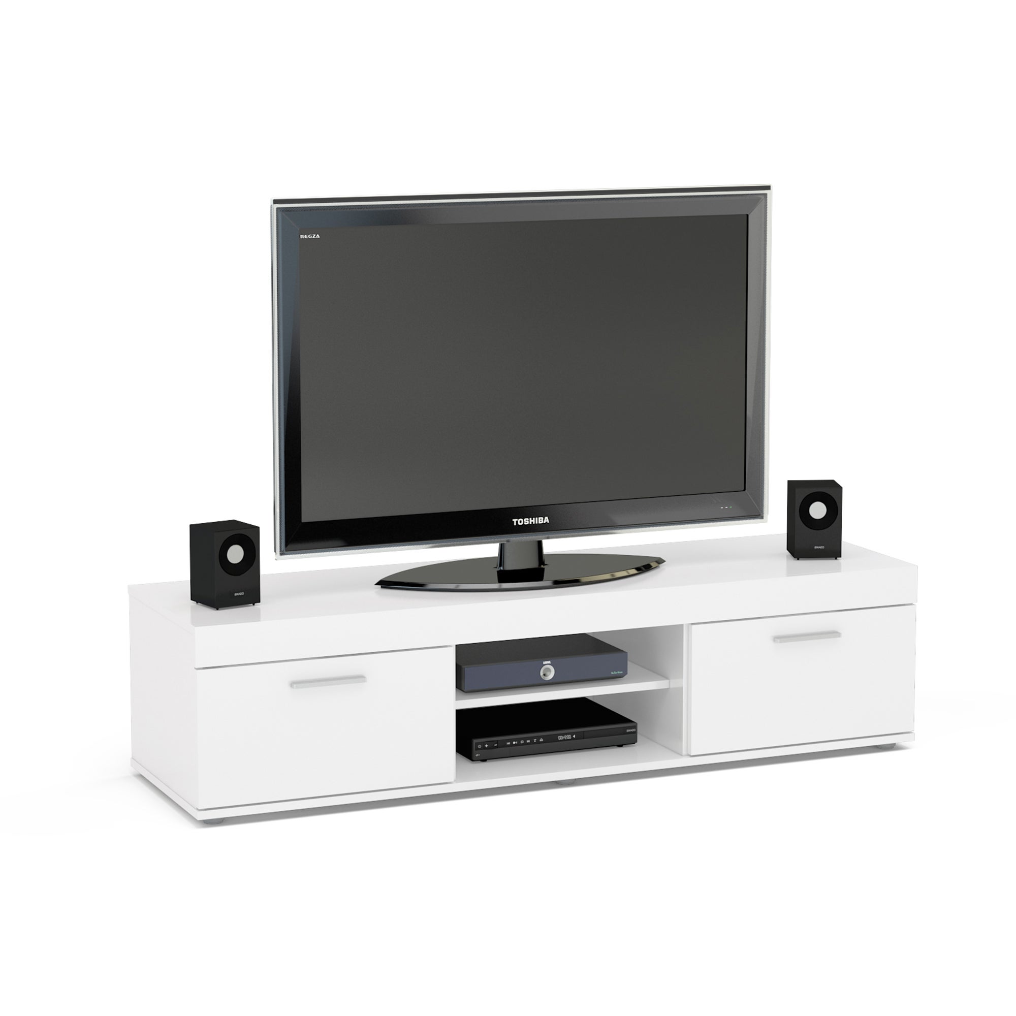 Edgeware TV Stand White