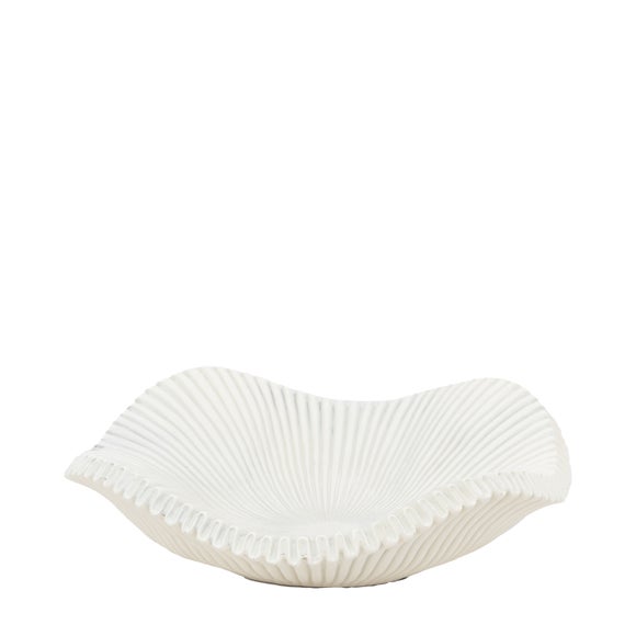 Cedar & Sage Barbuda Textured Resin Trinket Dish