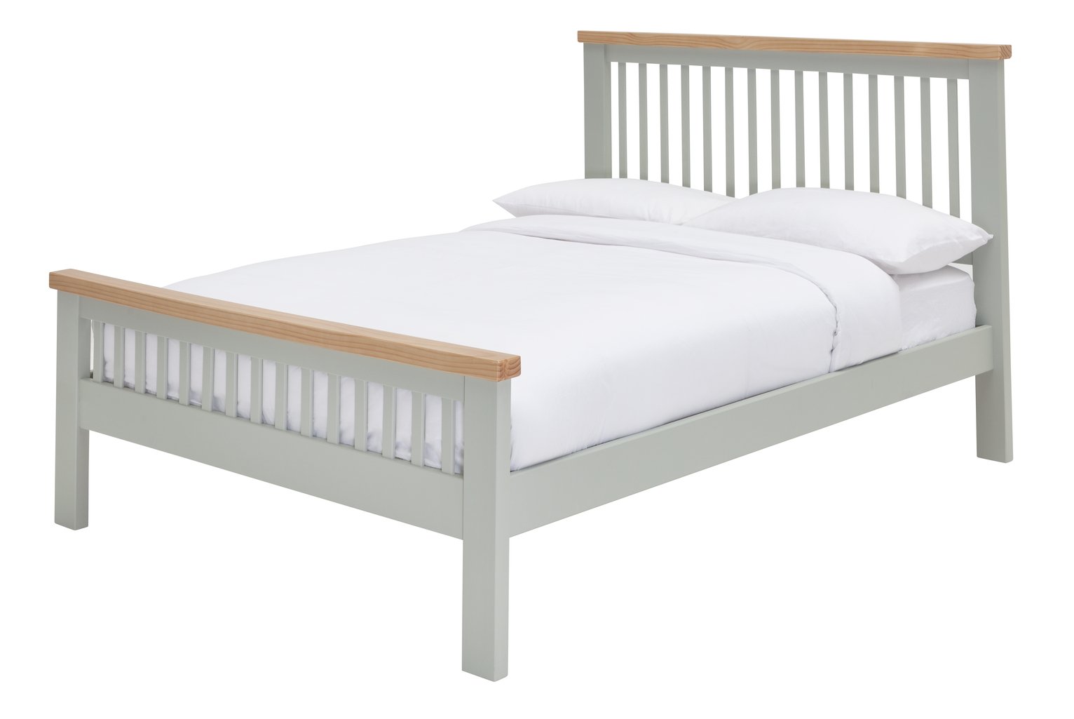 Argos Home Aubrey Kingsize Bed Frame - Sage Green
