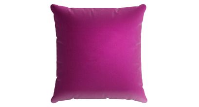 55x55cm Scatter Cushion in Peony Cotton Matt Velvet - sofa.com