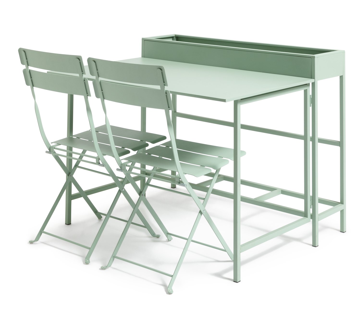 Habitat Trough 2 Seater Bistro Set - Green