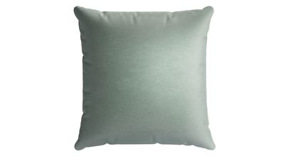 55x55cm Scatter Cushion in Sage Smart Velvet - sofa.com
