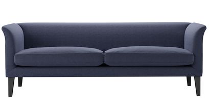 Fingal 3 Seat Sofa in Uniform House Plain Weave - sofa.com