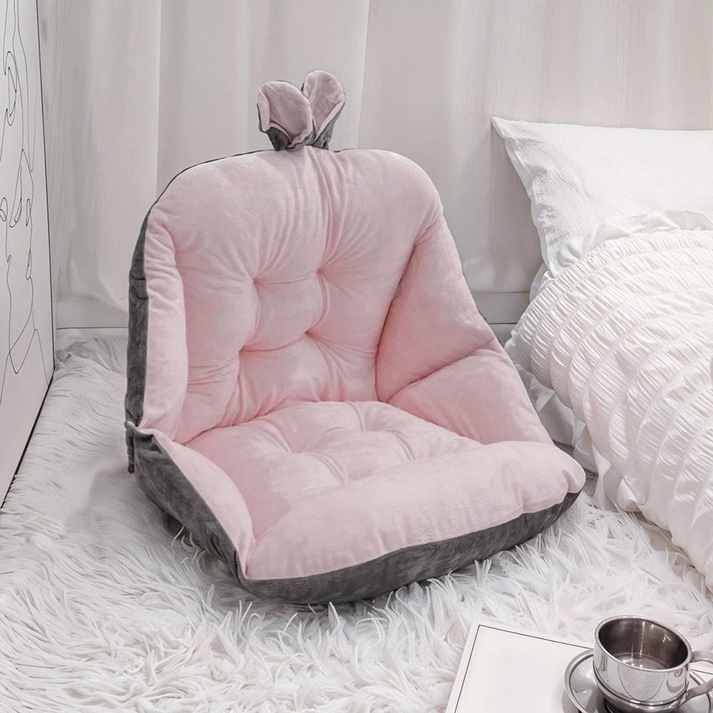 SPETLEK Soft Plush High Back Cushion Chair Pink