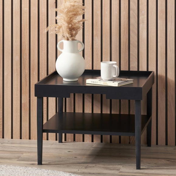Marnie Coffee Table, Black Wood