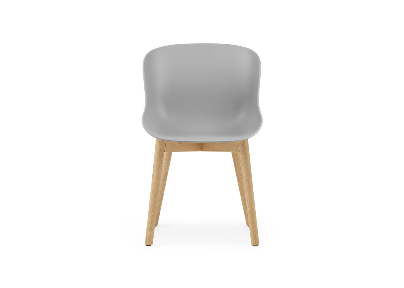 Normann Copenhagen Hyg Chair Grey Shell Oak Legs