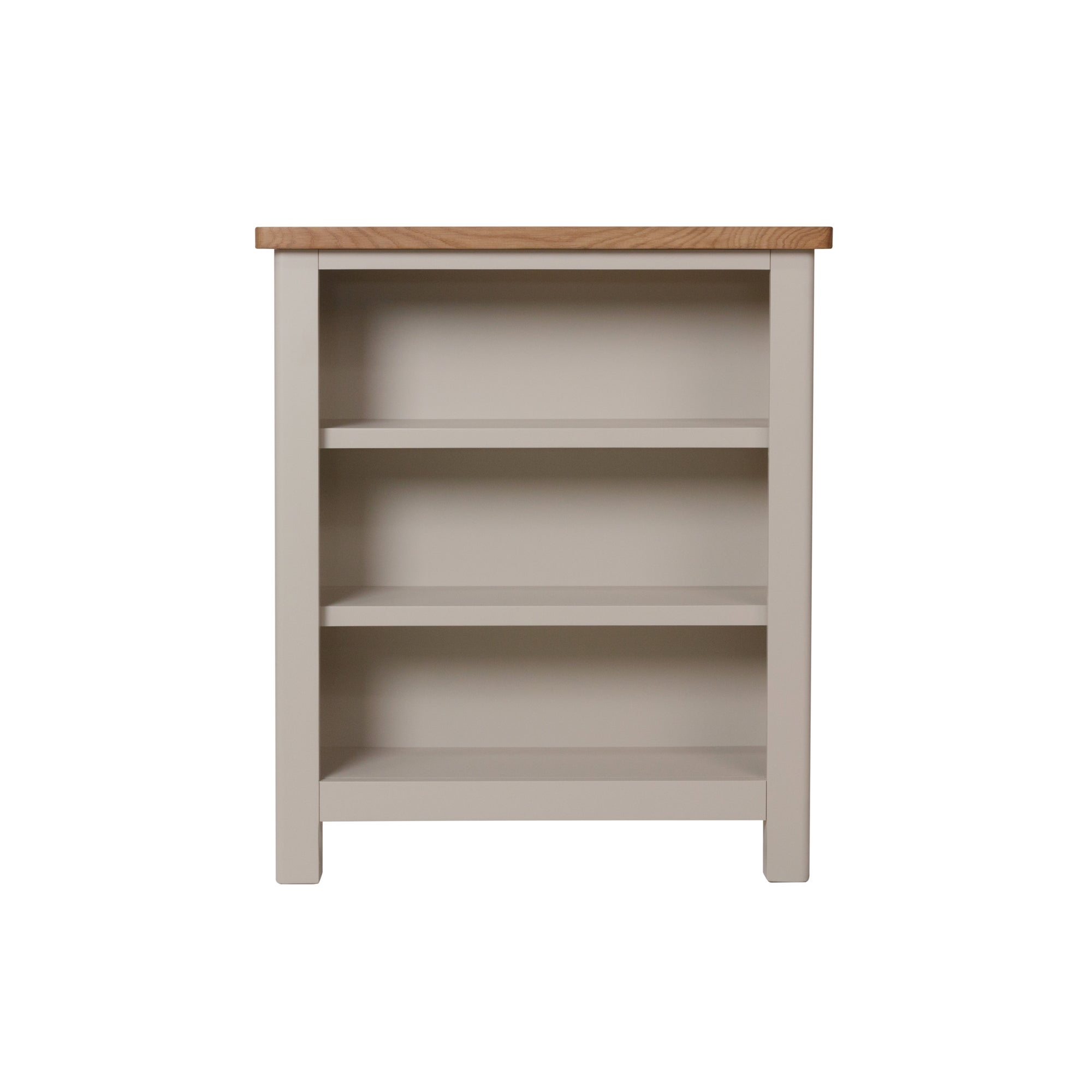 Reese Small Bookcase Grey and Brown