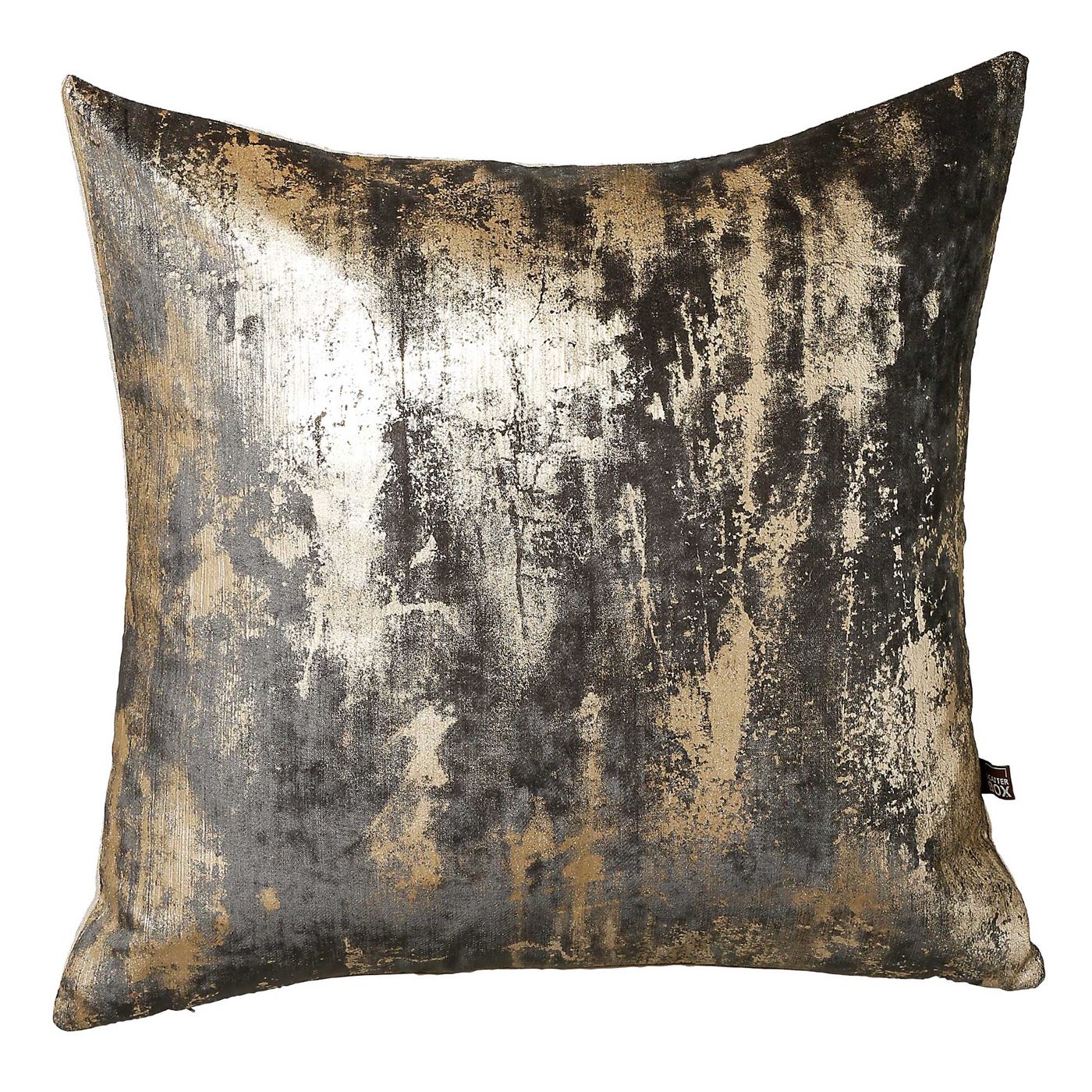 Abstract Cushion, Grey