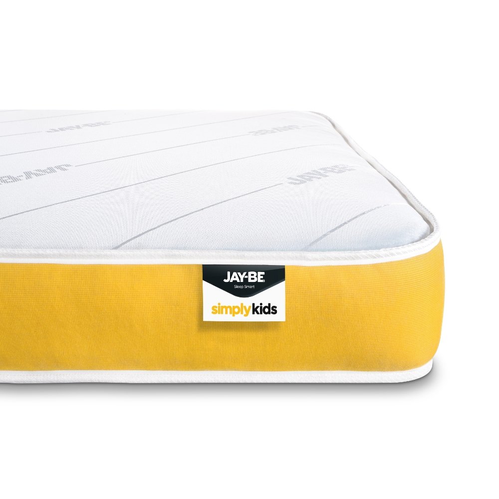 Jay-Be Simply Kids Foam Free Anti-Allergy Pocket Spring Mattress - 4ft Small Double (120 x 190 cm)