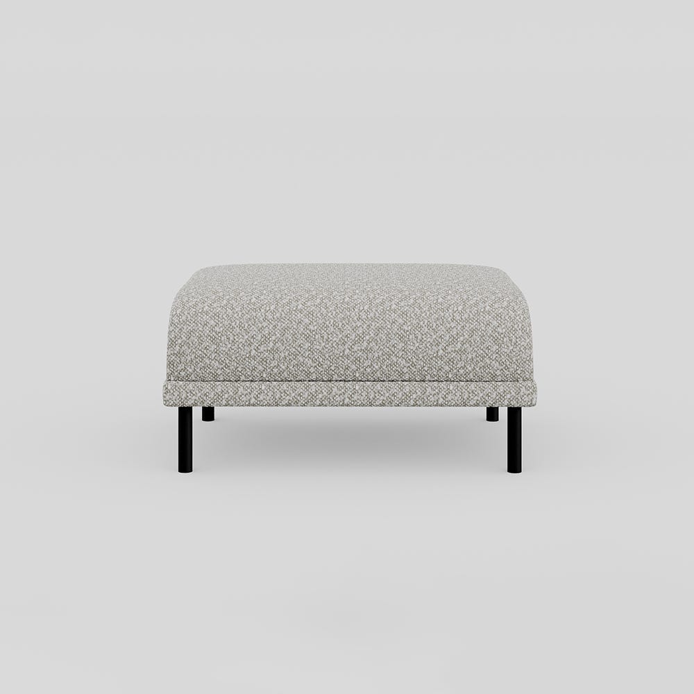 Heal's Harri Footstool Chunky Boucle Ecru