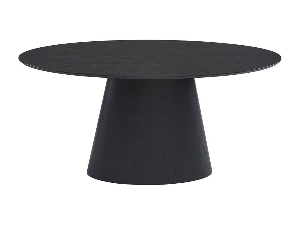 Vente-unique 6 - Seater Setting Dining Table In MDF - Black - ANTELADA