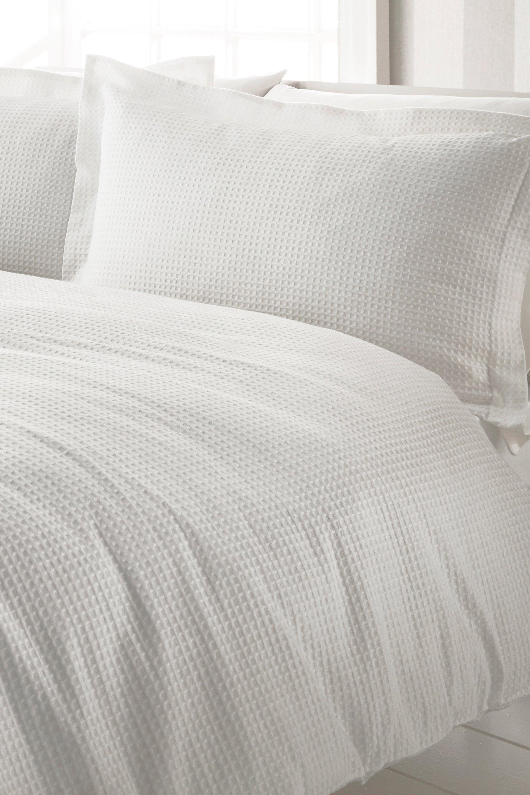 Waffle King Duvet Set