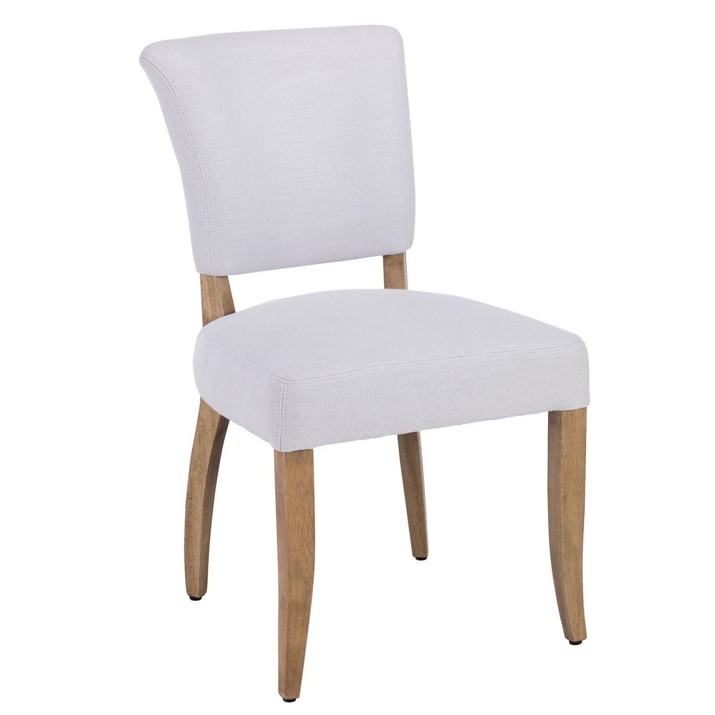 Timothy Oulton Mimi Linen Dining Chair, Ash