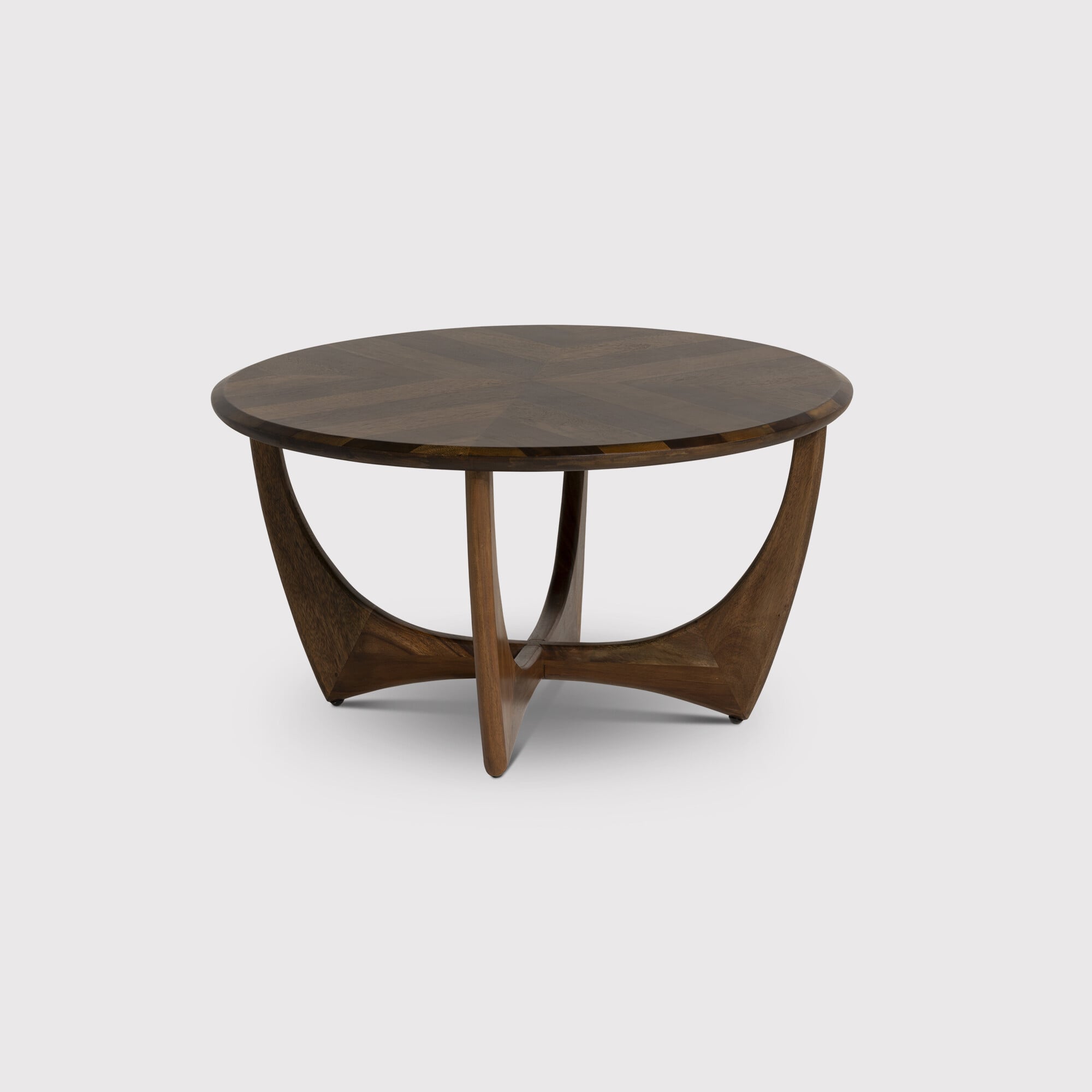 Lockley Round Coffee Table, Round, Saman Wood | Barker & Stonehouse