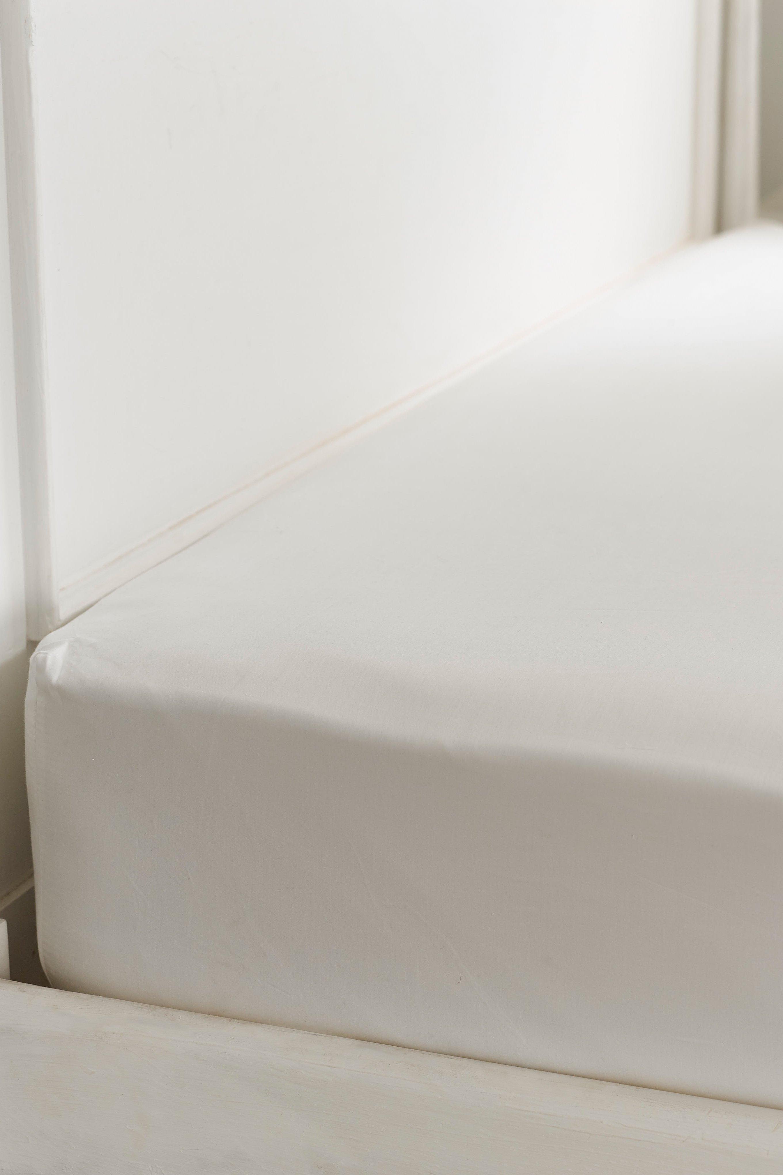 400tc Cotton Sateen Superking Fitted Sheet