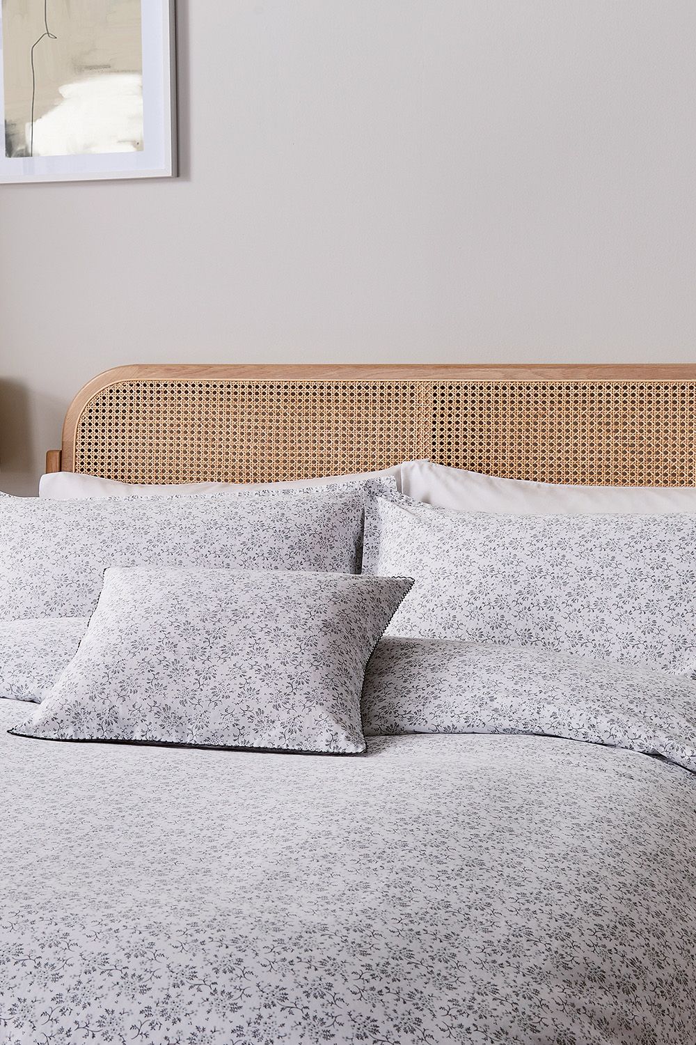 Murmur 'Mae' Cotton Duvet Cover Set in Grey 2