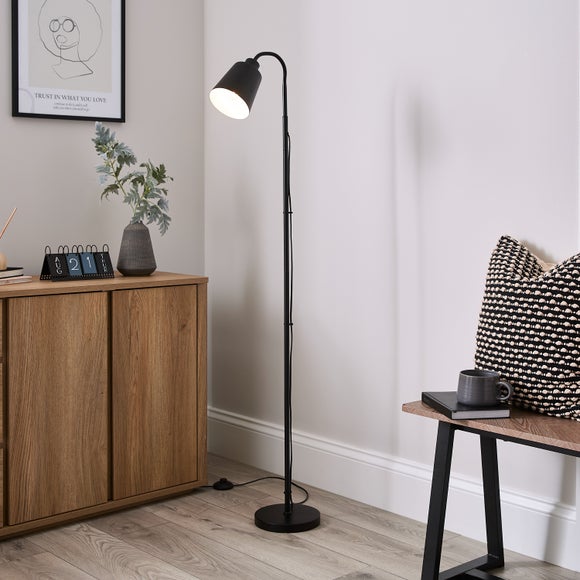 Sanford Goose Neck Adjustable Floor Lamp