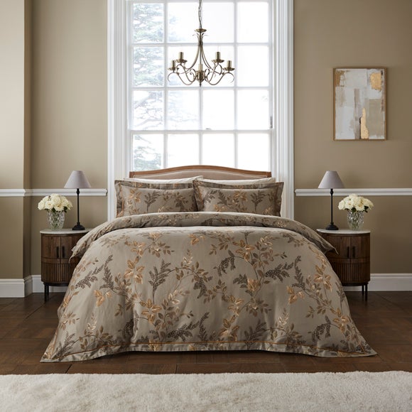 Dorma Moonlight Blossom 100% Cotton Duvet Cover & Pillowcase Set