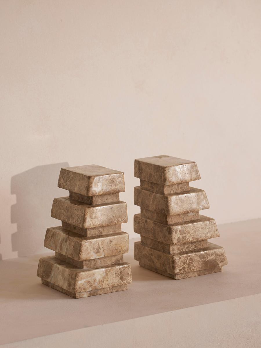 Alderman Emperador Bookends